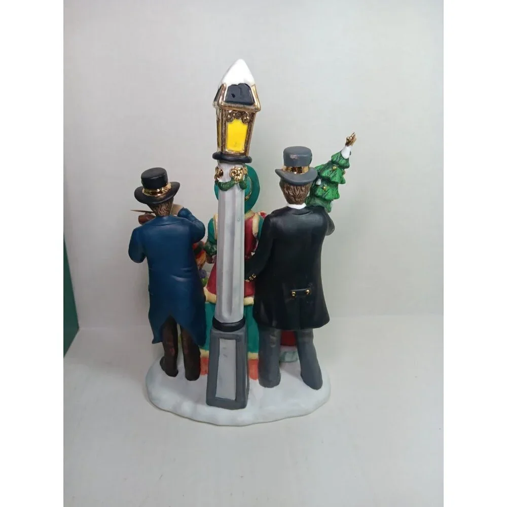Vintage Trim A Home Porcelain Caroler Family Christmas Decor